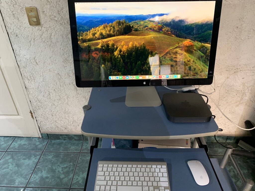 mac mini 2018 + Thunderbolt Display 27 Pulgadas