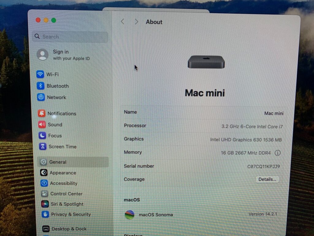 mac mini 2018 + Thunderbolt Display 27 Pulgadas