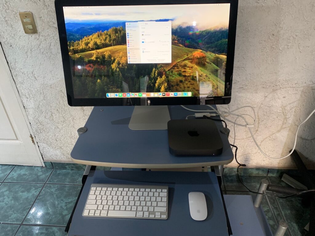 mac mini 2018 + Thunderbolt Display 27 Pulgadas