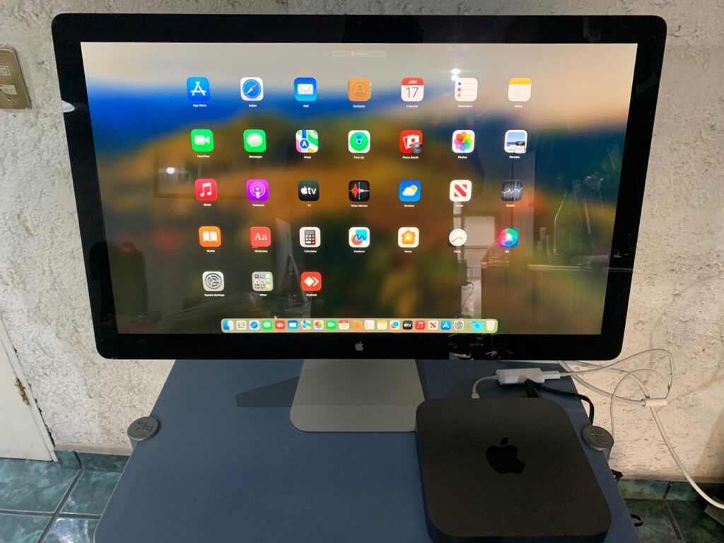 mac mini 2018 + Thunderbolt Display 27 Pulgadas