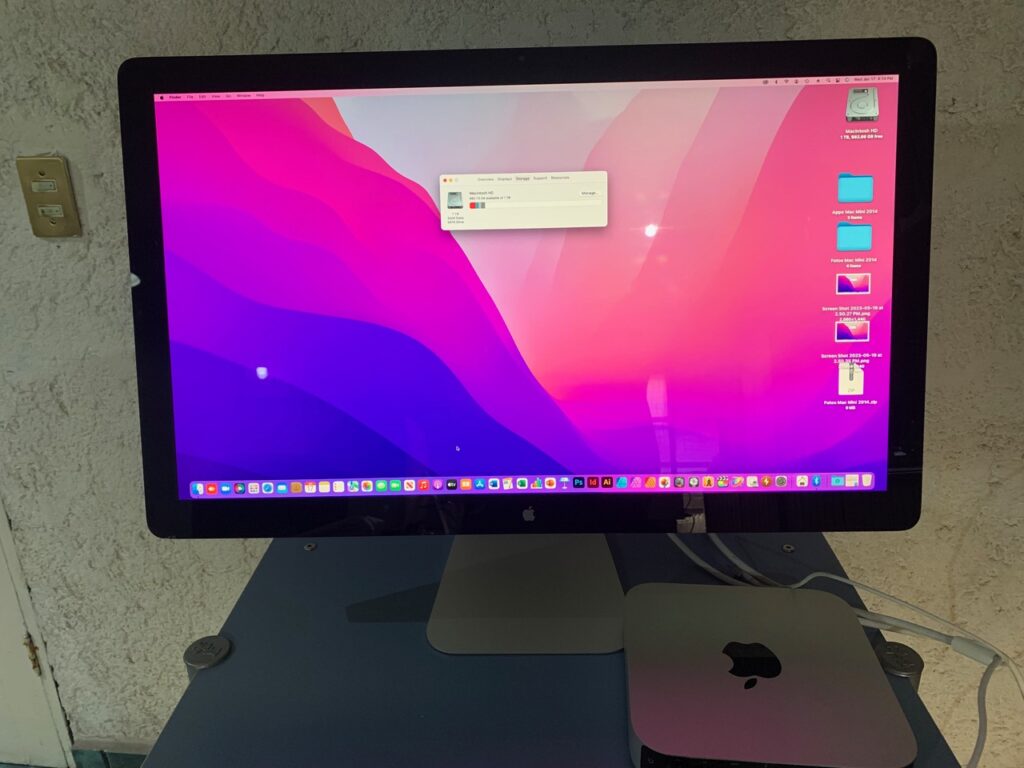 mac mini 2014 + Thunderbolt Display 27 Pulgadas 1.jpeg